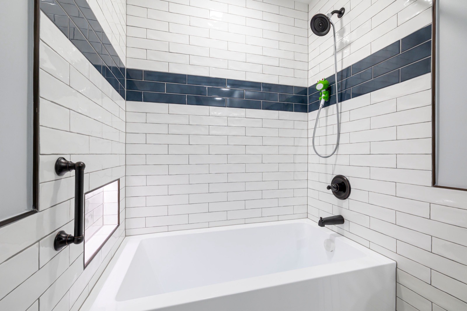 A bathroom mid-remodel, weighing cosmetic versus structural repairs before selling